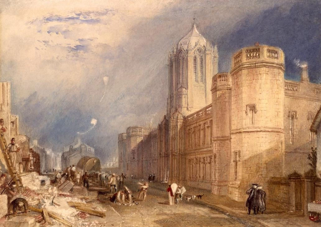 Christ Church College, Oxford, 1832